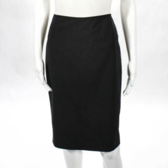 Elie Tahari Dresses & Skirts - Elie Tahari Striped Zip Slit Knee Length Skirt 8